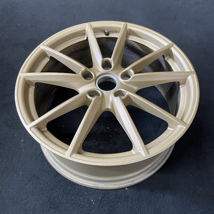20" PORSCHE 911 20-23 20x8.5 10 spoke straight spoke w/o machined face; gold - View 8