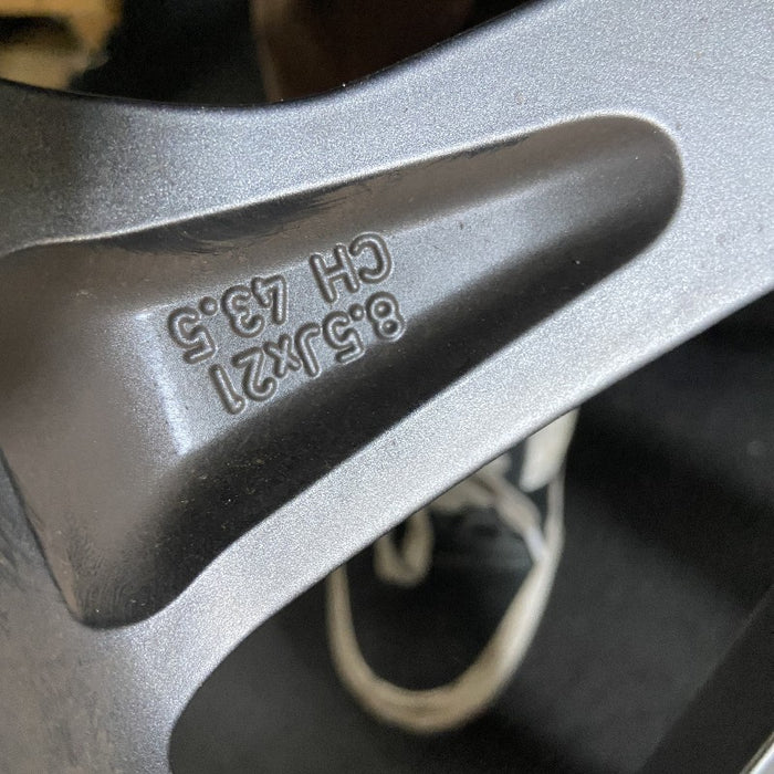 21" RANGE ROVER SPORT 23-24 21x8.5 alloy 5 V spoke dark gray Original OEM Wheel Rim