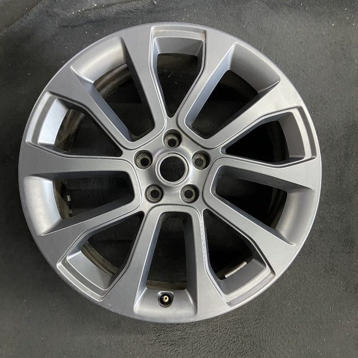 21" RANGE ROVER SPORT 23-24 21x8.5 alloy 5 V spoke dark gray Original OEM Wheel Rim