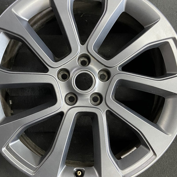 21" RANGE ROVER SPORT 23-24 21x8.5 alloy 5 V spoke dark gray Original OEM Wheel Rim