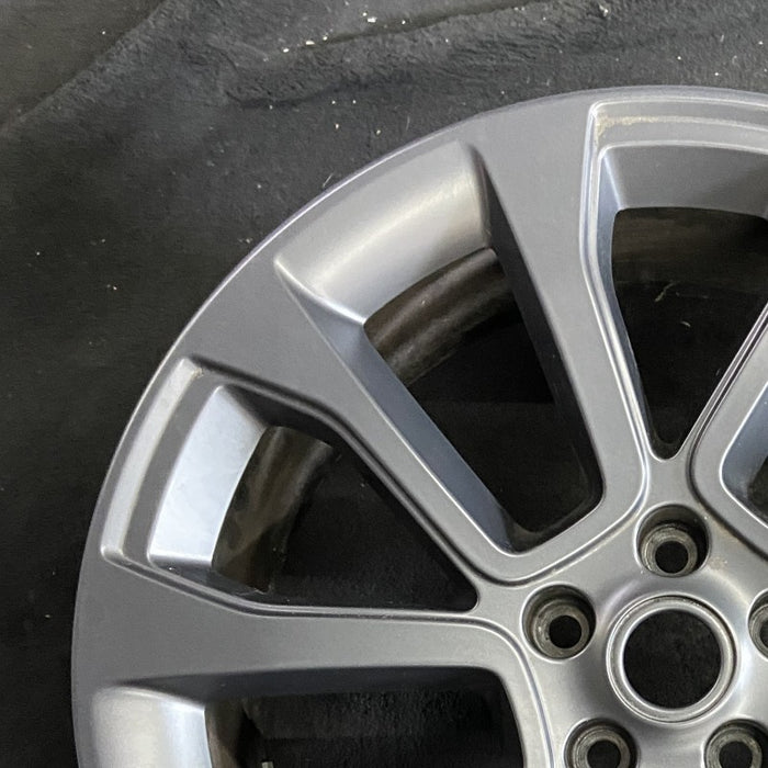 21" RANGE ROVER SPORT 23-24 21x8.5 alloy 5 V spoke dark gray Original OEM Wheel Rim