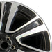 22" RANGE ROVER 25 22x9.5 7 spoke machined face with pockets Original OEM Wheel - Side Profile
