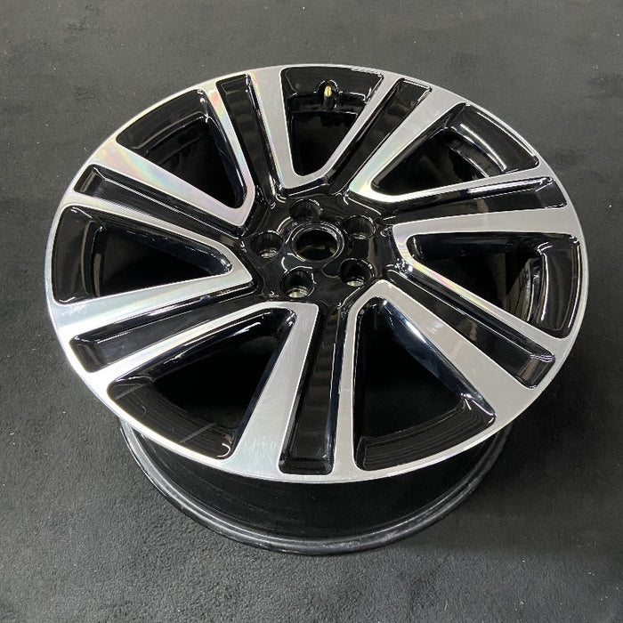 22" RANGE ROVER 25 22x9.5 7 spoke machined face with pockets Original OEM Wheel - View 8