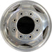 17" SIERRA 3500 PICKUP 11-17 DRW, , forged polished aluminum , front Original - Front View