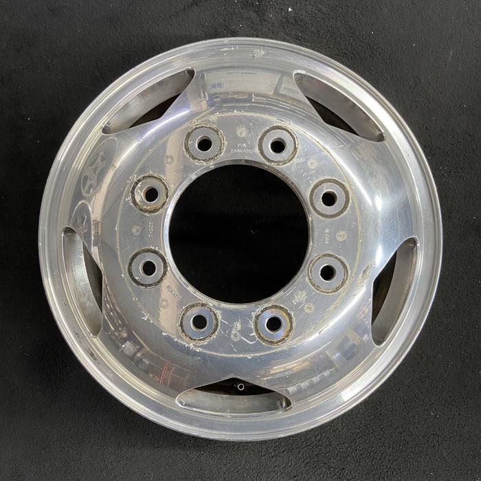 17" SIERRA 3500 PICKUP 11-17 DRW, , forged polished aluminum , front Original - Additional View