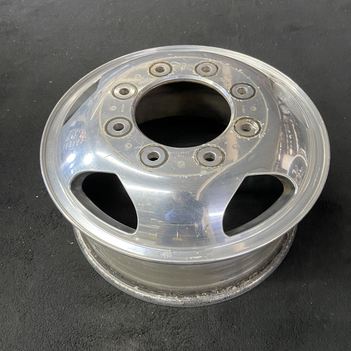17" SIERRA 3500 PICKUP 11-17 DRW, , forged polished aluminum , front Original - View 8