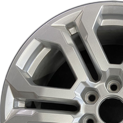 20" CANYON 23-24 20x9 machined dark gray open spoke opt RD5 Original OEM Wheel - Angle View