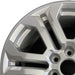 20" CANYON 23-24 20x9 machined dark gray open spoke opt RD5 Original OEM Wheel - Angle View