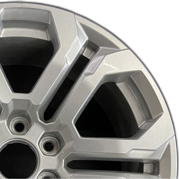 20" CANYON 23-24 20x9 machined dark gray open spoke opt RD5 Original OEM Wheel - Side Profile