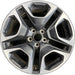 19" RAV4 19-20 19x7.5 , , matte black inlay Original OEM Wheel Rim - Front View