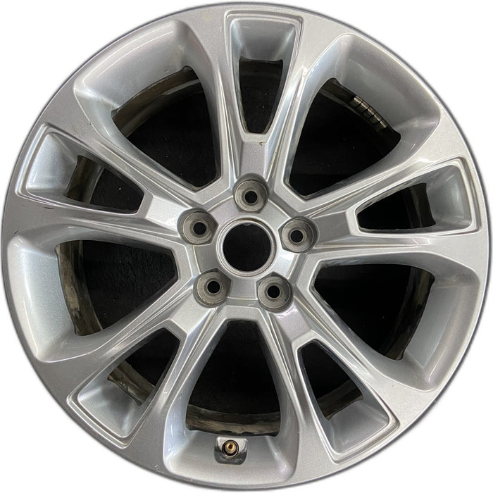 18" PALISADE 20-22 18x7.5 , w/o machined face Original OEM Wheel Rim - Front View