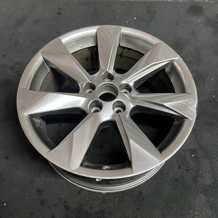 18" LEXUS RX350 16-19 18x8 , Original OEM Wheel Rim - Side Profile