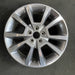 18" CALIBER 10-12 18x7 , machined finish, 10 spoke Original OEM Wheel Rim - Angle View
