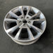 18" CALIBER 10-12 18x7 , machined finish, 10 spoke Original OEM Wheel Rim - Close-Up Detail