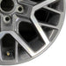 18" WRANGLER 24 18x7.5 20 spoke opt WPA Original OEM Wheel Rim - Close-Up Detail