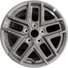 17" GLADIATOR 24 , aluminum, double spoke Original OEM Wheel Rim - Front View