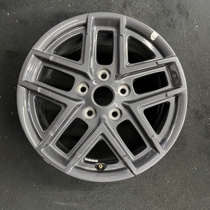 17" GLADIATOR 24 , aluminum, double spoke Original OEM Wheel Rim - Angle View