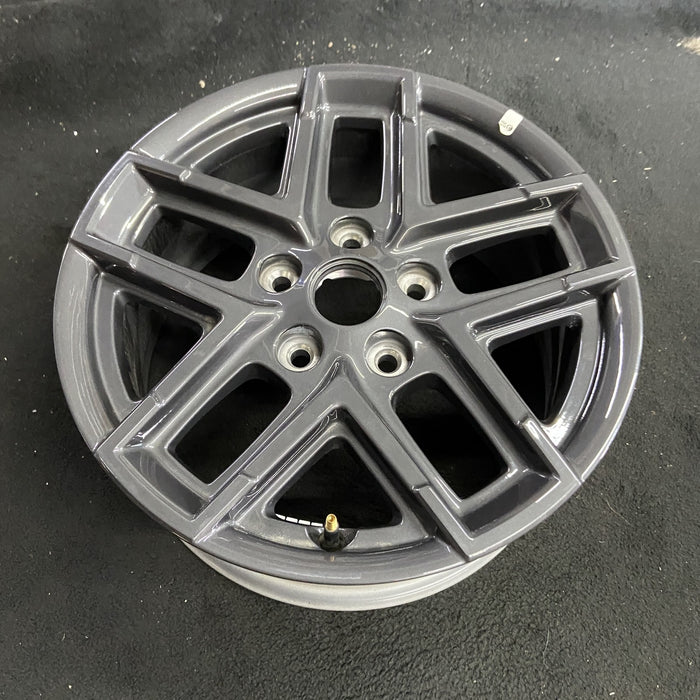 17" GLADIATOR 24 , aluminum, double spoke Original OEM Wheel Rim - Side Profile