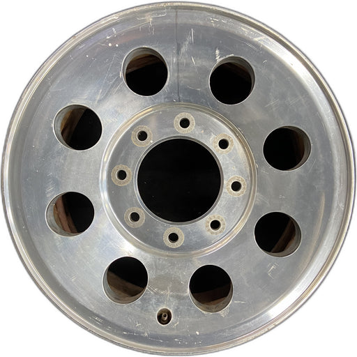 17" FORD F250SD PICKUP 05-07 17x7.5 , 8 round holes Original OEM Wheel Rim - Front View