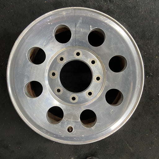 17" FORD F250SD PICKUP 05-07 17x7.5 , 8 round holes Original OEM Wheel Rim - Angle View