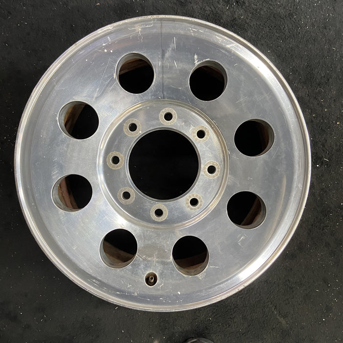 17" FORD F250SD PICKUP 05-07 17x7.5 , 8 round holes Original OEM Wheel Rim - Angle View
