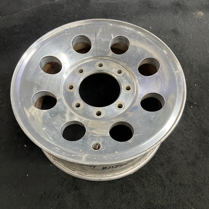 17" FORD F250SD PICKUP 05-07 17x7.5 , 8 round holes Original OEM Wheel Rim - Side Profile