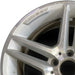 17" MERCEDES C-CLASS 12 204 Type; C250 17x8.5 10 spoke w/AMG Original OEM Wheel - Angle View