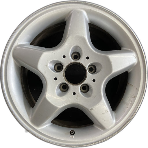 16" MERCEDES ML-CLASS 98 163 Type; , 16x8 Original OEM Wheel Rim - Front View