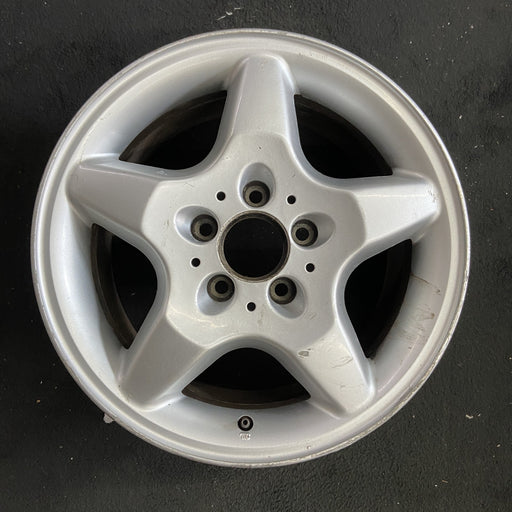 16" MERCEDES ML-CLASS 98 163 Type; , 16x8 Original OEM Wheel Rim - Angle View