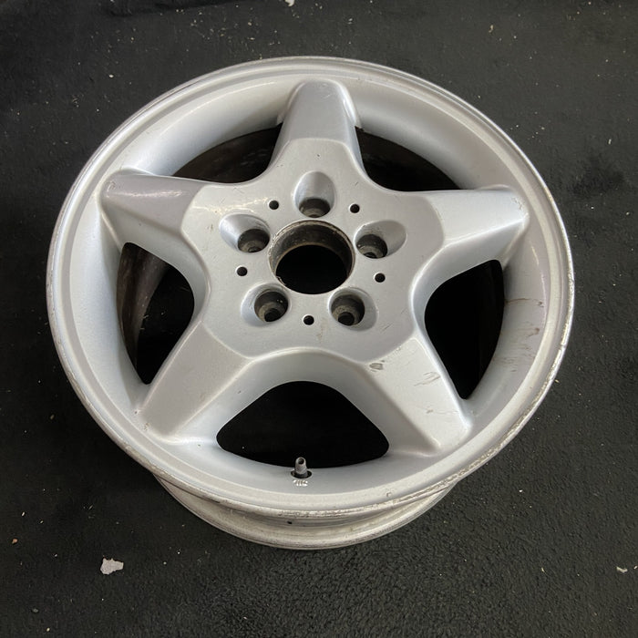 16" MERCEDES ML-CLASS 98 163 Type; , 16x8 Original OEM Wheel Rim - Side Profile