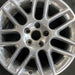 18" MUSTANG 12 18x8 aluminum TPMS 14 spoke 7 split spokes polished Original OEM - Angle View