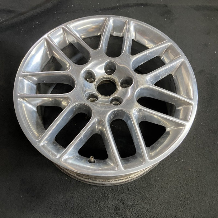18" MUSTANG 12 18x8 aluminum TPMS 14 spoke 7 split spokes polished Original OEM - View 7
