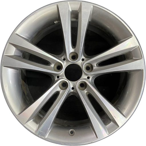 18" BMW 430i 20 18x8 5 spoke double spoke flared spoke Original OEM Wheel Rim - Front View
