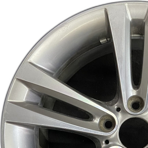 18" BMW 430i 20 18x8 5 spoke double spoke flared spoke Original OEM Wheel Rim - Angle View