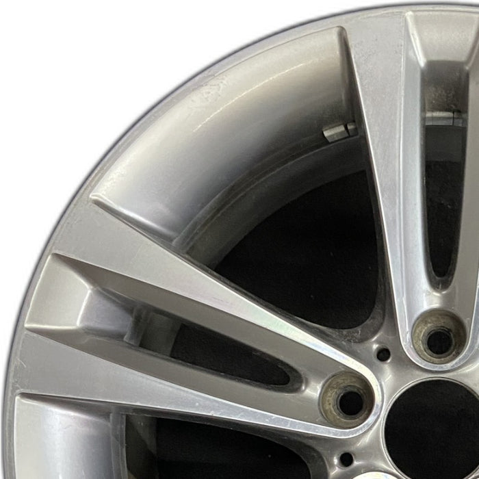 18" BMW 430i 20 18x8 5 spoke double spoke flared spoke Original OEM Wheel Rim - Angle View