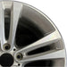 18" BMW 430i 20 18x8 5 spoke double spoke flared spoke Original OEM Wheel Rim - Side Profile