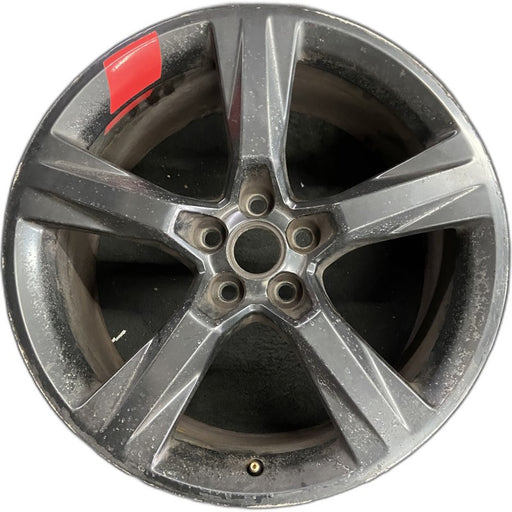 20" CAMARO 16-17 20x9.5 5 solid spoke black Original OEM Wheel Rim - Front View