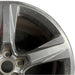 20" CAMARO 16-17 20x9.5 5 solid spoke black Original OEM Wheel Rim - Side Profile