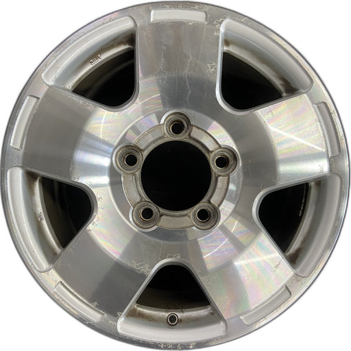 18" TUNDRA 07-09 18x8, alloy, , smooth Original OEM Wheel Rim - Front View