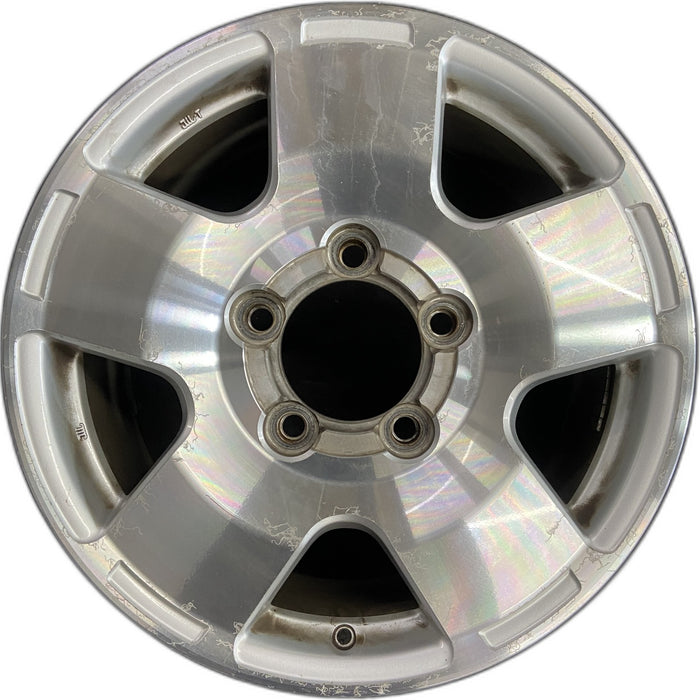 18" TUNDRA 07-09 18x8, alloy, , smooth Original OEM Wheel Rim - Front View