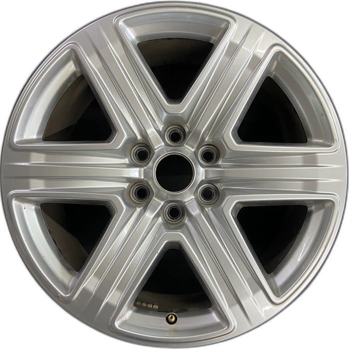 20" FORD F150 PICKUP 18-20 20x8.5, 6 spoke, , straight spoke Original OEM Wheel - Front View