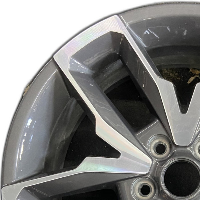 20" WRANGLER 24 20x8 5 spoke open spoke opt WRA Original OEM Wheel Rim - Angle View