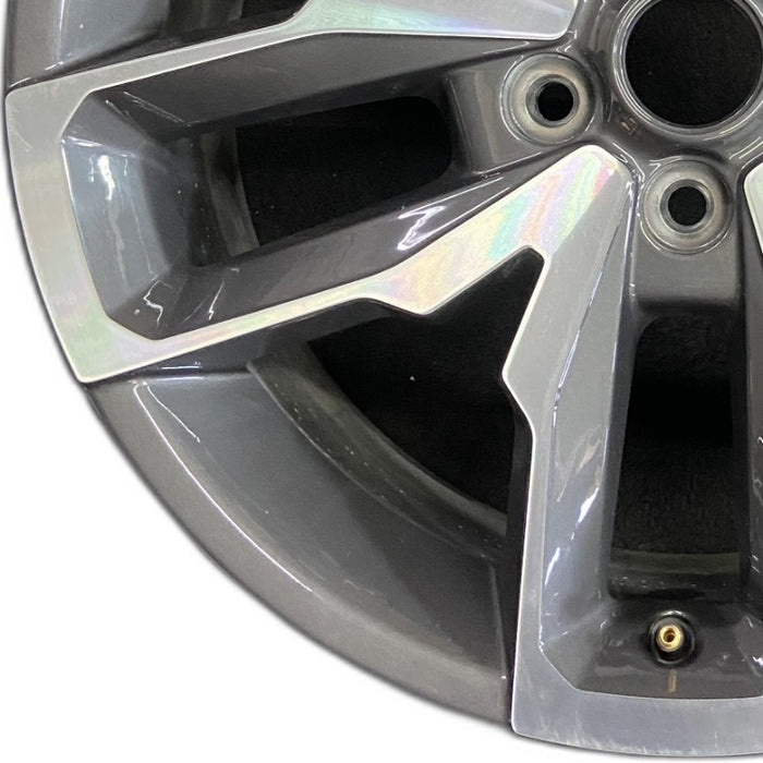 20" WRANGLER 24 20x8 5 spoke open spoke opt WRA Original OEM Wheel Rim - Back View