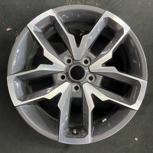 20" WRANGLER 24-25 20x8, 5 spoke, open spoke Original OEM Wheel Rim - Angle View