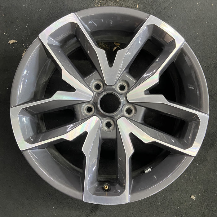 20" WRANGLER 24-25 20x8, 5 spoke, open spoke Original OEM Wheel Rim - Angle View