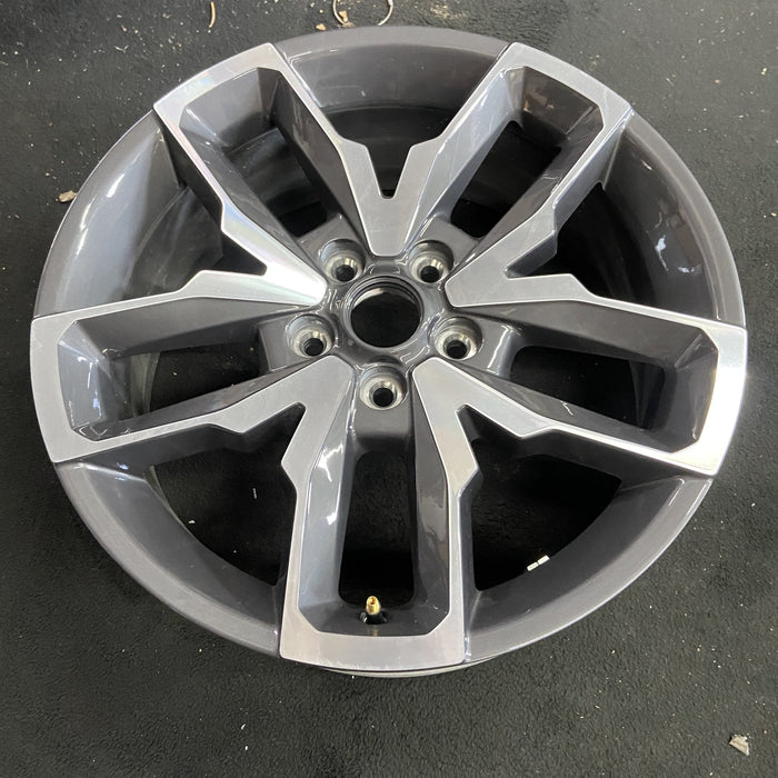 20" WRANGLER 24-25 20x8, 5 spoke, open spoke Original OEM Wheel Rim - Side Profile