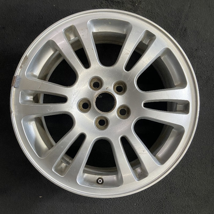 17" S TYPE 03 alloy from VIN M45255 17x7.5 6 twin spokes Original OEM Wheel Rim - Front View