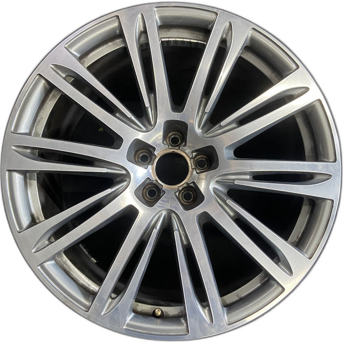 20" AUDI A7 16-18 20x9 , 10 double spoke, straight spoke Original OEM Wheel Rim - Front View