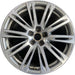 20" AUDI A7 16-18 20x9 , 10 double spoke, straight spoke Original OEM Wheel Rim - Front View