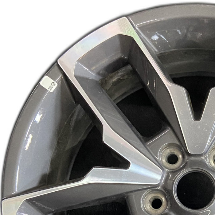 20" WRANGLER 24 20x8 5 spoke open spoke opt WRA Original OEM Wheel Rim - Angle View